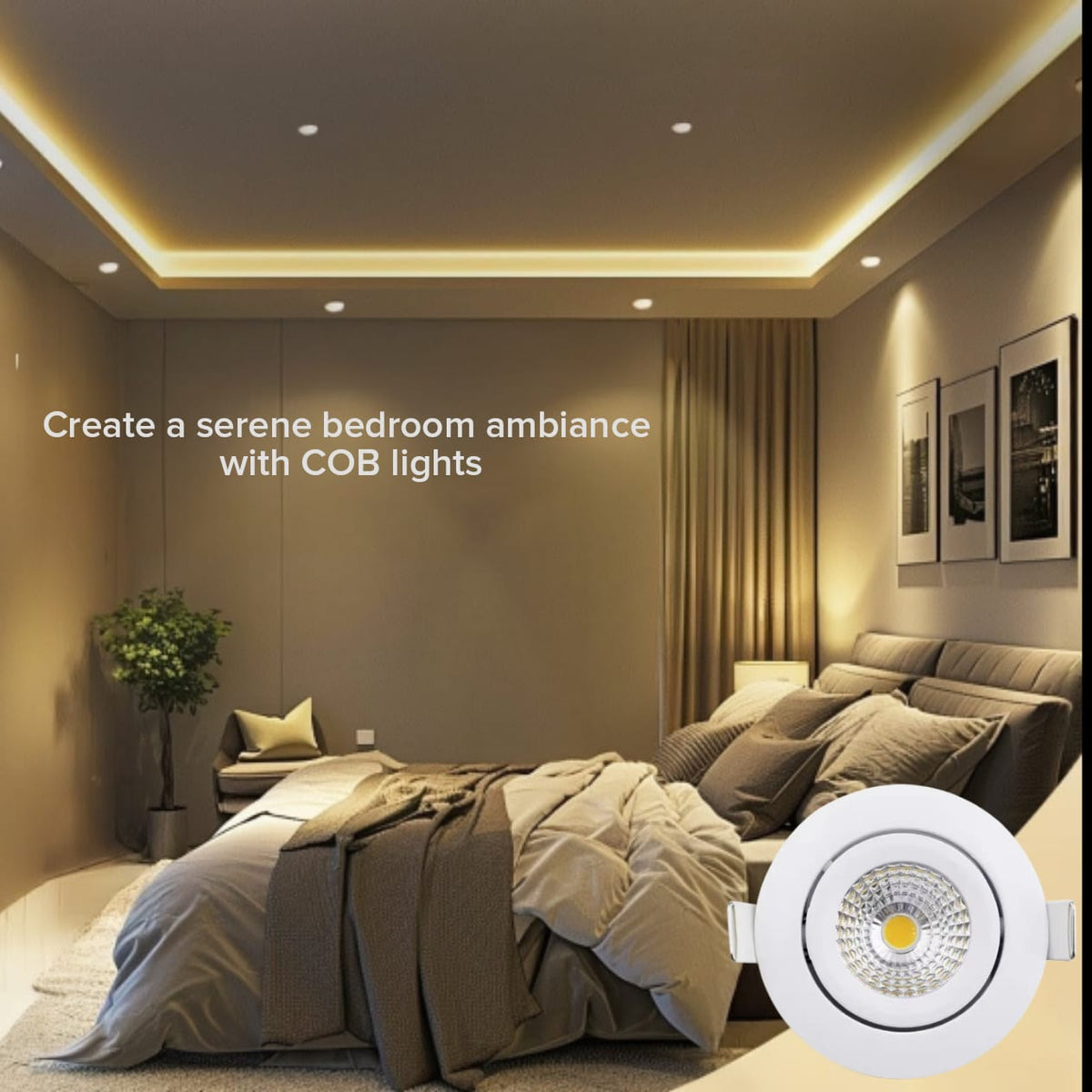 Recessed COB Downlight 7W