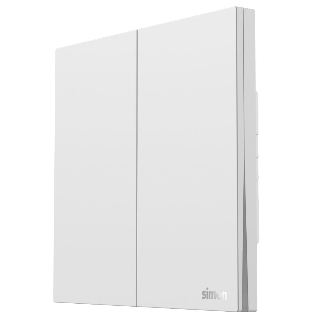 Simon 2-Gang 2-Way Switch M7 Air Series-White