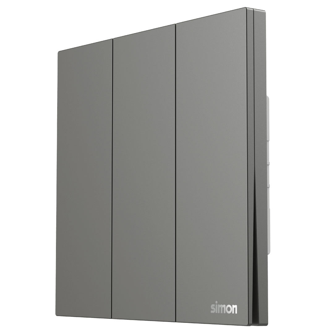 Simon 3-Gang 2-Way Switch M7 Air Series-Grey