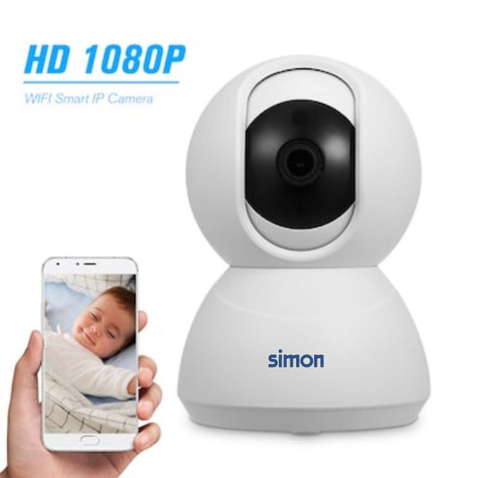 Simon Smart Security Camera 30 – 1080p, Two-Way Audio