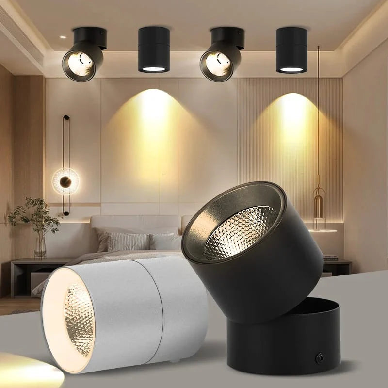 Surface Mounted Adjustable COB Spot Light