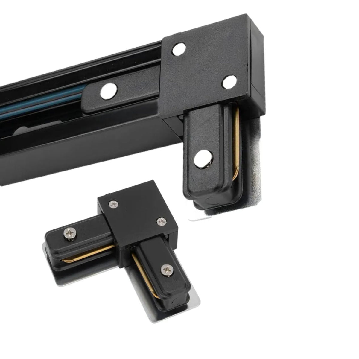 L-Shaped Track Light Connector